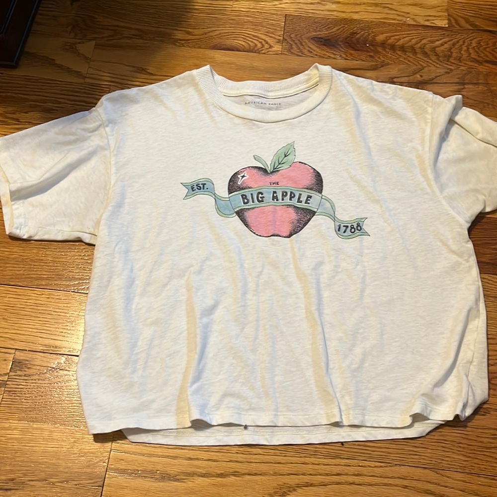 american eagle t shirt, size L